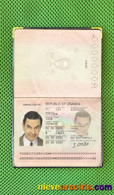 Uganda passport photolook